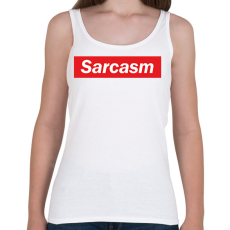 PRINTFASHION Sarcasm - Szarkazmus - Női atléta - Fehér