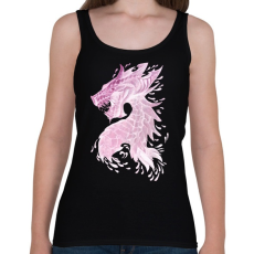 PRINTFASHION sárkány - Női atléta - Fekete