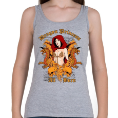 PRINTFASHION Sárkány - Női atléta - Sport szürke