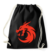 PRINTFASHION sárkány  - Sportzsák, Tornazsák - Fekete atléta, trikó