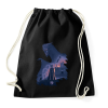 PRINTFASHION Sárkányok háza - Sportzsák, Tornazsák - Fekete