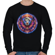 PRINTFASHION sas2 - Férfi pulóver - Fekete