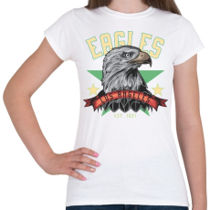 PRINTFASHION Sas 03 - Los Angeles Eagles - Női póló - Fehér