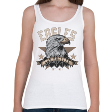 PRINTFASHION Sas 04 - Los Angeles Eagles - Női atléta - Fehér női trikó