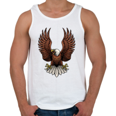 PRINTFASHION Sas - Férfi atléta - Fehér