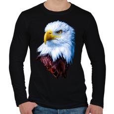 PRINTFASHION sas - Férfi hosszú ujjú póló - Fekete