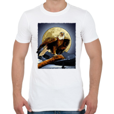 PRINTFASHION Sas - Férfi póló - Fehér férfi póló