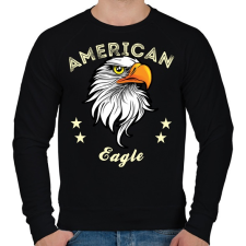 PRINTFASHION Sas - Férfi pulóver - Fekete férfi pulóver, kardigán