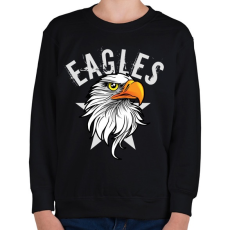 PRINTFASHION Sas - Gyerek pulóver - Fekete