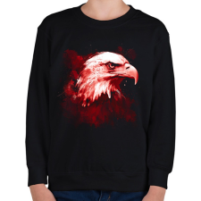 PRINTFASHION Sas - Gyerek pulóver - Fekete gyerek pulóver, kardigán