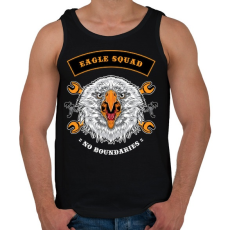 PRINTFASHION Sas osztag - Férfi atléta - Fekete