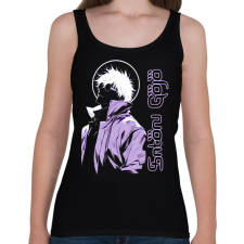 PRINTFASHION Satoru Gojo -páros minta - Női atléta - Fekete női trikó