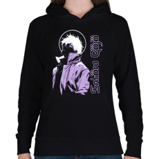 PRINTFASHION Satoru Gojo -páros minta - Női kapucnis pulóver - Fekete
