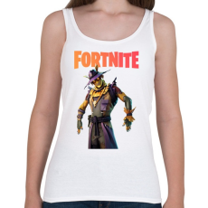 PRINTFASHION Scarecrow Fortnite - Női atléta - Fehér