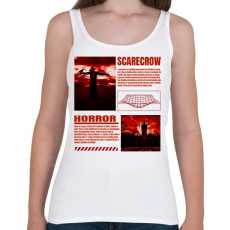 PRINTFASHION Scarecrow horror - Női atléta - Fehér