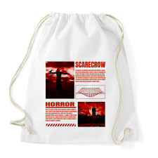 PRINTFASHION Scarecrow horror - Sportzsák, Tornazsák - Fehér tornazsák