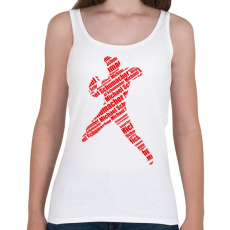 PRINTFASHION Schumacher - Női atléta - Fehér