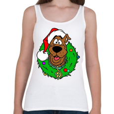 PRINTFASHION Scooby Xmas - Női atléta - Fehér
