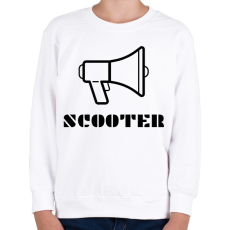 PRINTFASHION SCOOTER in the house - Gyerek pulóver - Fehér