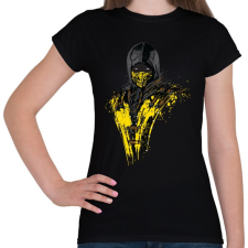 PRINTFASHION Scorpion - Női póló - Fekete női póló