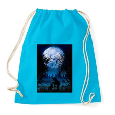 PRINTFASHION Sejtelmes holdfény - Sportzsák, Tornazsák - Surf blue tornazsák