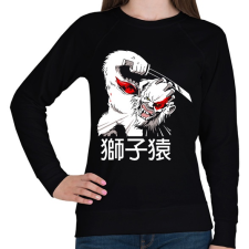 PRINTFASHION sekiro- guardian ape 1 - Női pulóver - Fekete női pulóver, kardigán