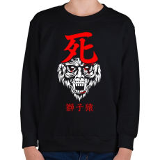 PRINTFASHION Sekiro-Guardian ape - Gyerek pulóver - Fekete