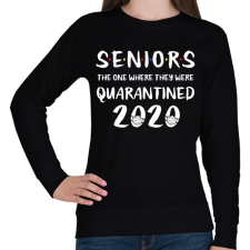 PRINTFASHION Seniors - Női pulóver - Fekete női pulóver, kardigán
