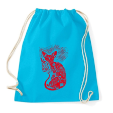 PRINTFASHION Senki nem tökéletes  - Sportzsák, Tornazsák - Surf blue tornazsák