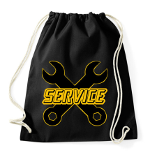 PRINTFASHION Service - Sportzsák, Tornazsák - Fekete tornazsák