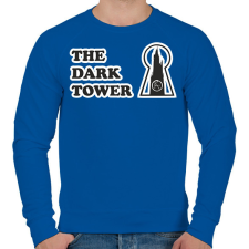 PRINTFASHION setét torony 1 - Férfi pulóver - Királykék férfi pulóver, kardigán