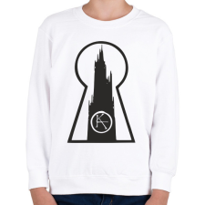 PRINTFASHION Setét torony - Gyerek pulóver - Fehér gyerek pulóver, kardigán