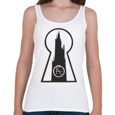 PRINTFASHION Setét torony - Női atléta - Fehér