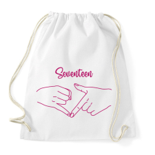 PRINTFASHION Seventeen kezek - Sportzsák, Tornazsák - Fehér tornazsák