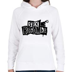 PRINTFASHION Sex Bob-Ombs - Női kapucnis pulóver - Fehér