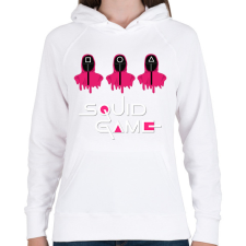 PRINTFASHION SG - Női kapucnis pulóver - Fehér női pulóver, kardigán