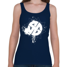 PRINTFASHION sgb1wh.png - Női atléta - Sötétkék női trikó