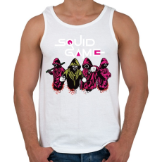 PRINTFASHION Sguid game - Nyerd meg az életed N9 - Férfi atléta - Fehér
