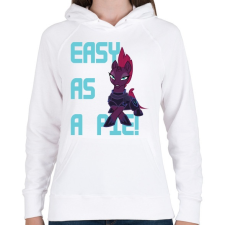 PRINTFASHION Shadow Tempest Menő Póni Ruci - Női kapucnis pulóver - Fehér női pulóver, kardigán