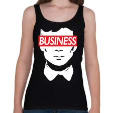 PRINTFASHION Shelby Business - Női atléta - Fekete női trikó