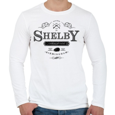 PRINTFASHION Shelby C. ltd - Férfi hosszú ujjú póló - Fehér férfi póló