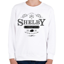 PRINTFASHION Shelby C. ltd - Gyerek pulóver - Fehér gyerek pulóver, kardigán