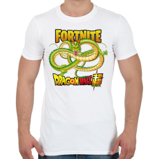 PRINTFASHION Shenron Glider - Fortnite game - Férfi póló - Fehér