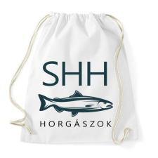 PRINTFASHION SHH horgászok - Sportzsák, Tornazsák - Fehér tornazsák