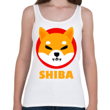 PRINTFASHION shiba02 - Női atléta - Fehér női trikó