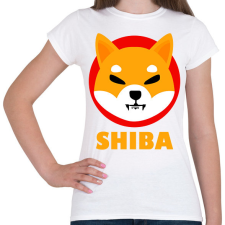 PRINTFASHION shiba02 - Női póló - Fehér női póló