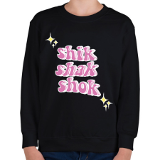 PRINTFASHION Shik Shak Shok - Gyerek pulóver - Fekete gyerek pulóver, kardigán