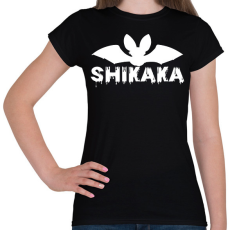 PRINTFASHION Shikaka - Női póló - Fekete