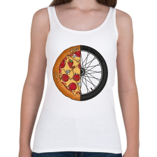 PRINTFASHION Sick riders crew - Női atléta - Fehér női trikó