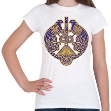 PRINTFASHION siklod címer 2 - Női póló - Fehér női póló